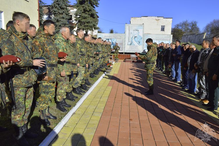 В КАБАРДИНО-БАЛКАРИИ ОТМЕТИЛИ 25-ЛЕТИЕ РАЗВЕДРОТЫ ВОИНСКОЙ ЧАСТИ РОСГВАРДИИ