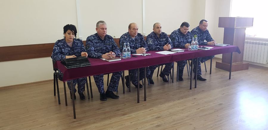 В Нальчике сотрудники Росгвардии провели семинар-совещание с представителями ведомственных охранных структур   