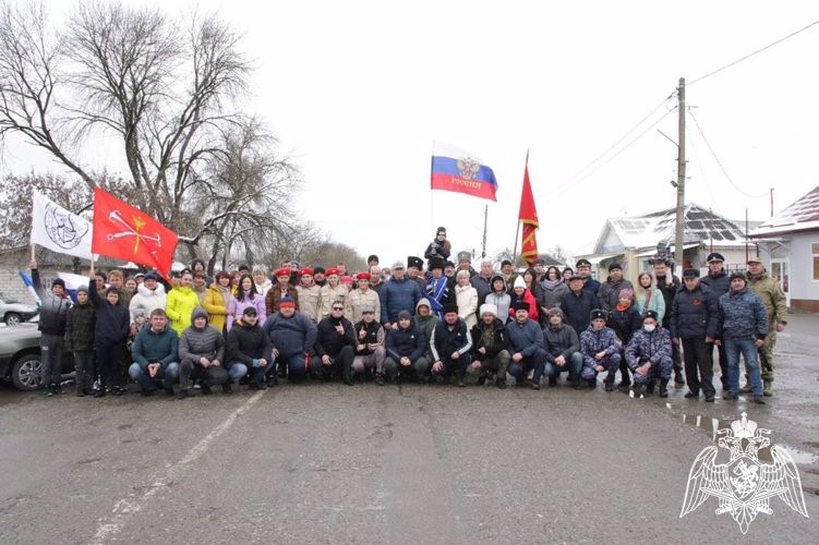В Кабардино-Балкарии росгвардейцы поддержали акцию «Своих не бросаем»
