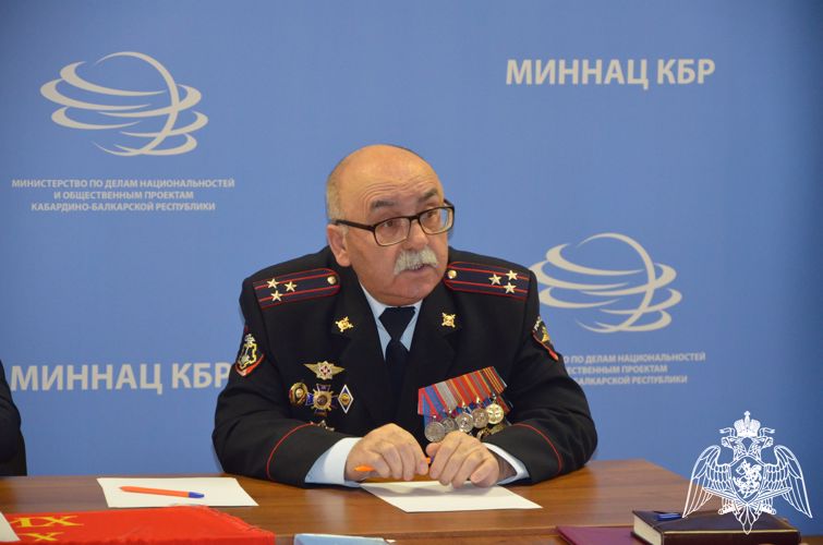 РОСГВАРДЕЙЦЫ КАБАРДИНО-БАЛКАРИИ ПРИНЯЛИ УЧАСТИЕ В КРУГЛОМ СТОЛЕ, ПРИУРОЧЕНОМ КО ДНЮ ГЕРОЯ ОТЕЧЕСТВА