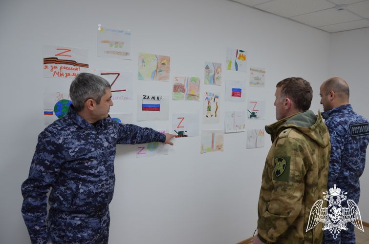 В УПРАВЛЕНИИ РОСГВАРДИИ ПО КАБАРДИНО-БАЛКАРСКОЙ РЕСПУБЛИКЕ ПРОХОДИТ КОНКУРС ДЕТСКОГО РИСУНКА
