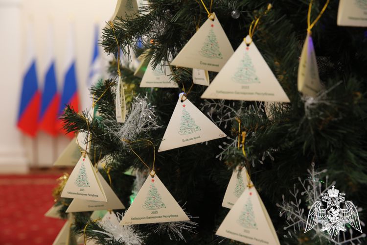 РОСГВАРДЕЙЦЫ КАБАРДИНО-БАЛКАРИИ ПРИНЯЛИ УЧАСТИЕ ВО ВСЕРОССИЙСКОЙ АКЦИИ «ЕЛКА ЖЕЛАНИЙ»