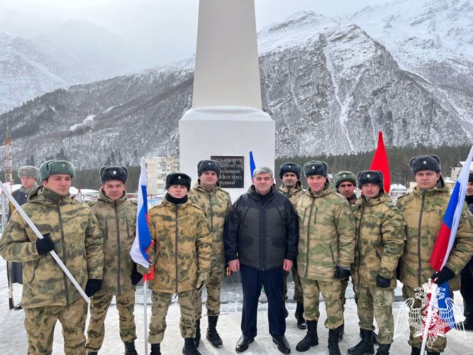 РОСГВАРДЕЙЦЫ КАБАРДИНО-БАЛКАРИИ ПРИНЯЛИ УЧАСТИЕ В МЕЖРЕГИОНАЛЬНОЙ ПАТРИОТИЧЕСКОЙ АКЦИИ