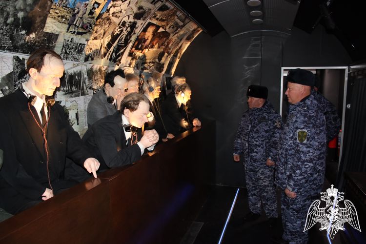 РОСГВАРДЕЙЦЫ ПОСЕТИЛИ «ПОЕЗД ПОБЕДЫ» В КАБАРДИНО-БАЛКАРИИ