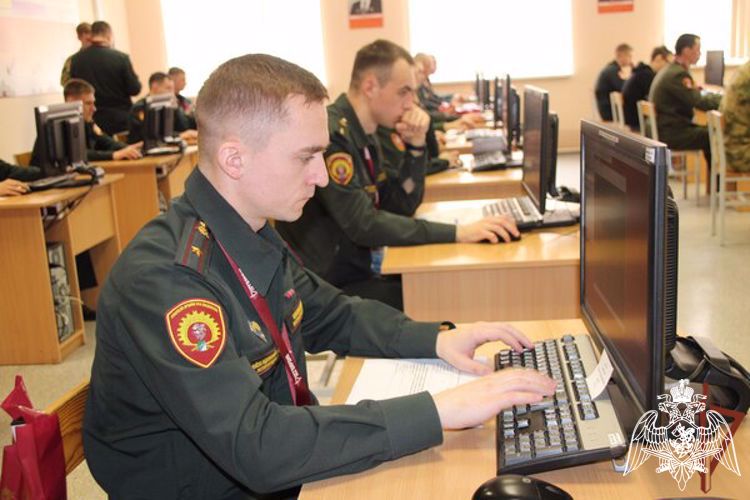 В РОСГВАРДИИ ВПЕРВЫЕ ПРОВОДИТСЯ ВСЕРОССИЙСКАЯ ОЛИМПИАДА ПО ИНФОРМАЦИОННЫМ ТЕХНОЛОГИЯМ