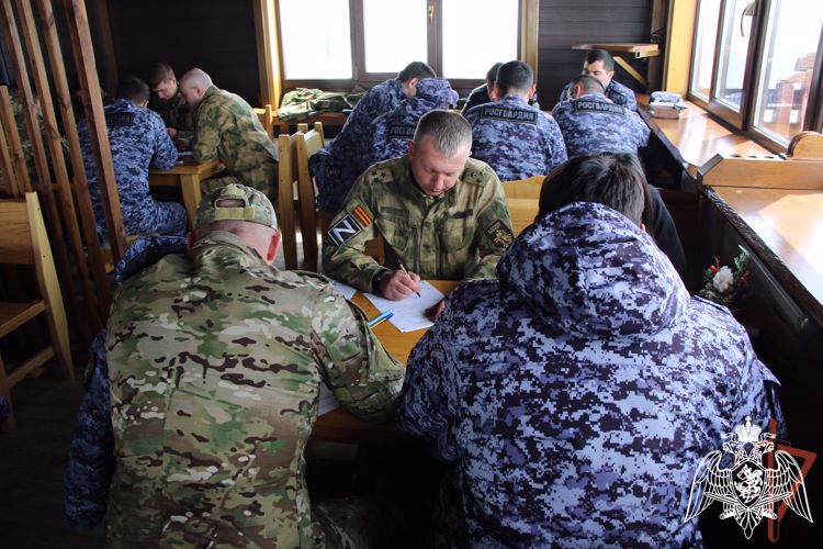 РОСГВАРДЕЙЦЫ НАПИСАЛИ «ДИКТАНТ ПОБЕДЫ» НА СЕВЕРНОМ КАВКАЗЕ