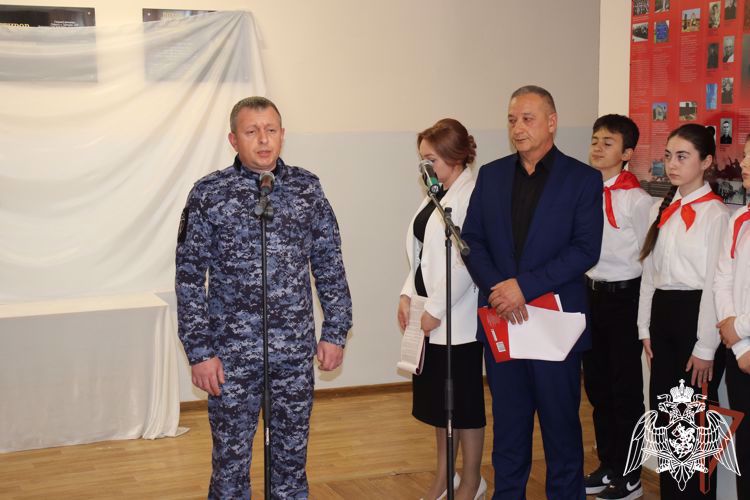 ПАМЯТЬ ОФИЦЕРА РОСГВАРДИИ УВЕКОВЕЧЕНА В КАБАРДИНО-БАЛКАРИИ