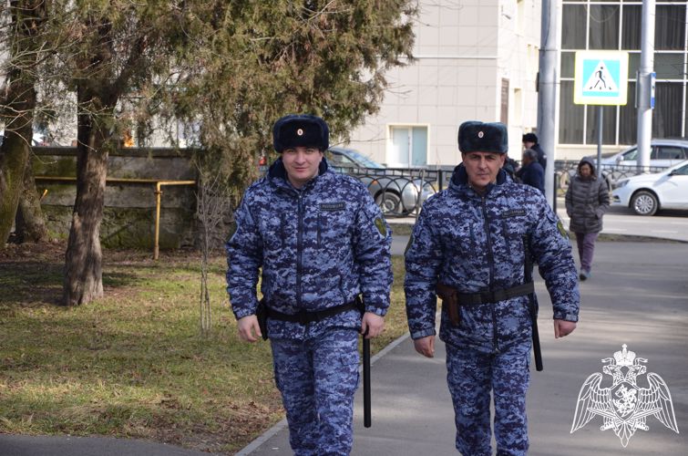 РОСГВАРДЕЙЦЫ КАБАРДИНО-БАЛКАРИИ ОБЕСПЕЧИЛИ ПРАВОПОРЯДОК В ПЕРИОД ПРОВЕДЕНИЯ ПАСХАЛЬНЫХ МЕРОПРИЯТИЙ
