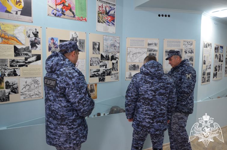 В Кабардино-Балкарии росгвардейцы посетили самый высокогорный музей в мире