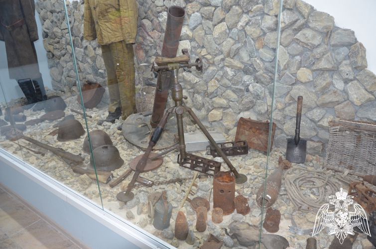 В Кабардино-Балкарии росгвардейцы посетили самый высокогорный музей в мире
