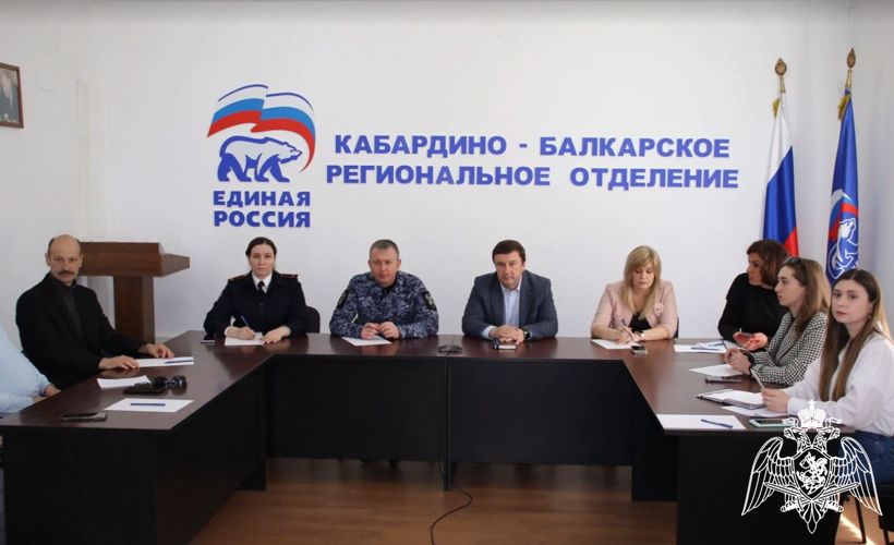 В КАБАРДИНО-БАЛКАРИИ ПРЕДСТАВИТЕЛЬ РОСГВАРДИИ ПРИНЯЛ УЧАСТИЕ В КРУГЛОМ СТОЛЕ ПО ПРОВЕДЕНИЮ ВСЕРОССИЙСКОЙ АКЦИИ «ДИКТАНТ ПОБЕДЫ»