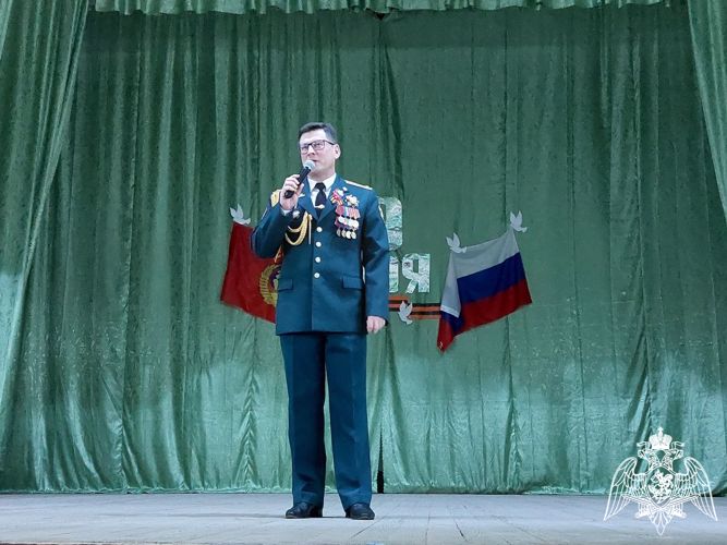 Ансамбль Северо-Кавказского округа Росгвардии выступил в станице Александровской