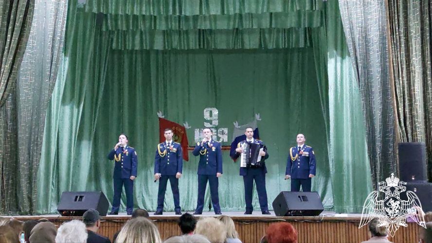 Ансамбль Северо-Кавказского округа Росгвардии выступил в станице Александровской