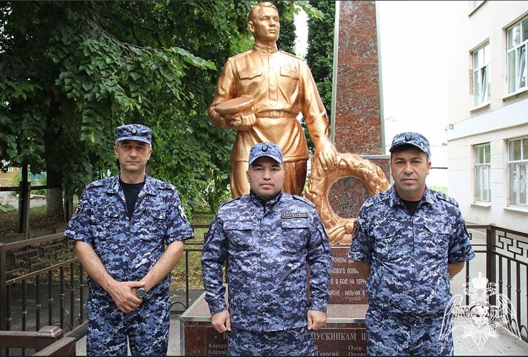 Акция Росгвардии «На страже памяти» продолжается в Кабардино-Балкарской Республике