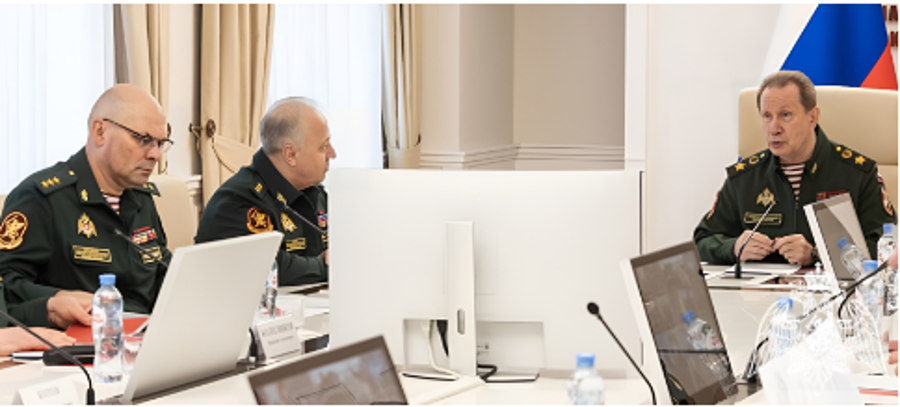 Генерал армии Виктор Золотов провел рабочее совещание