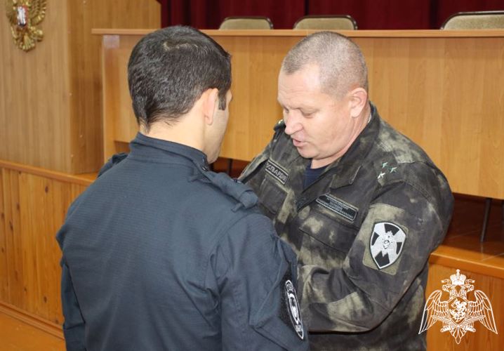 В Кабардино-Балкарии поздравили личный состав СОБР Росгвардии с профессиональным праздником
