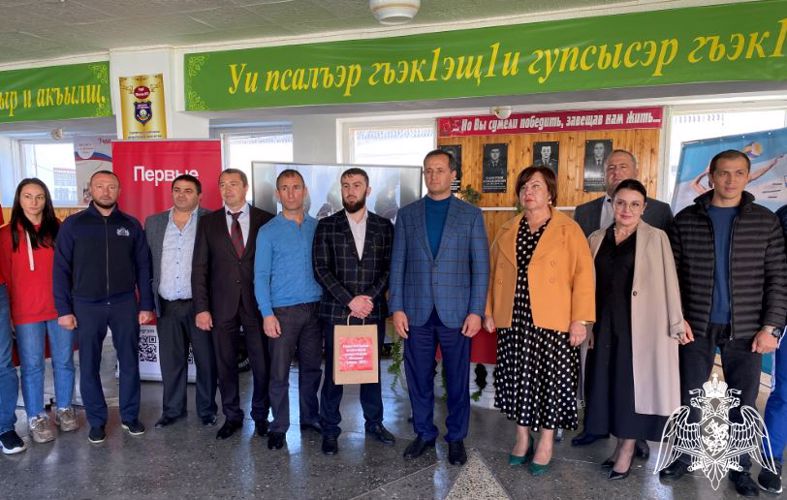 Турнир по волейболу памяти бывшего командира СОБР Росгвардии прошел в Кабардино-Балкарии