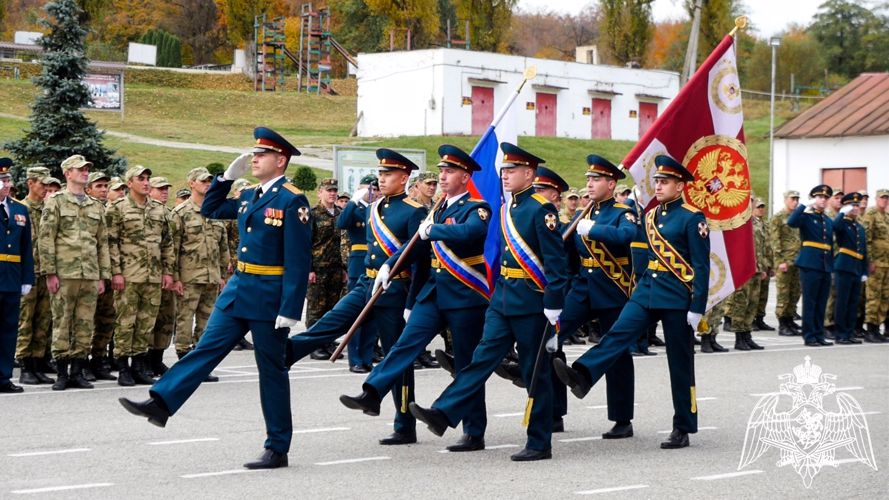 В Кабардино-Балкарии воинская часть Росгвардии отметила годовщину образования