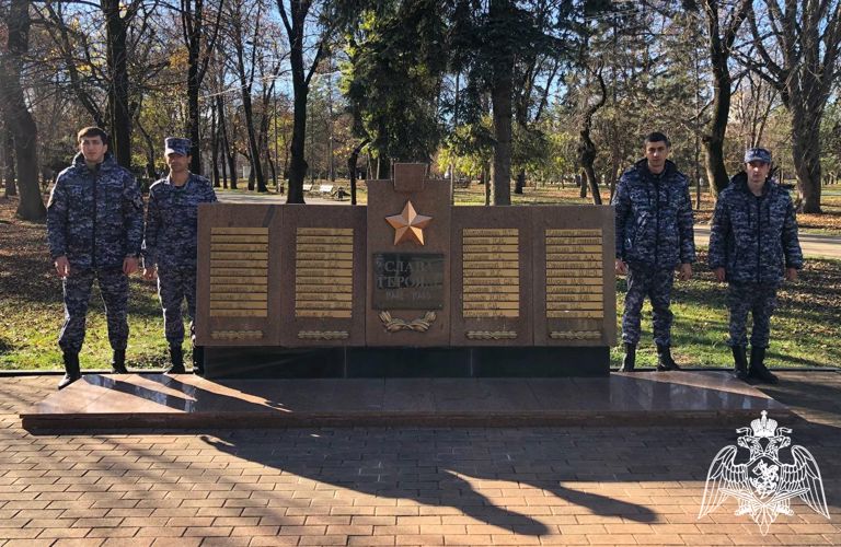 Акция Росгвардии «На страже памяти» продолжается в Кабардино-Балкарии