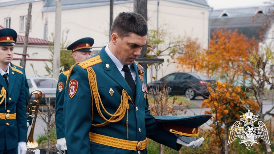 В КАБАРДИНО-БАЛКАРИИ УВЕКОВЕЧИЛИ ПАМЯТЬ ВОЕННОСЛУЖАЩЕГО РОСГВАРДИИ