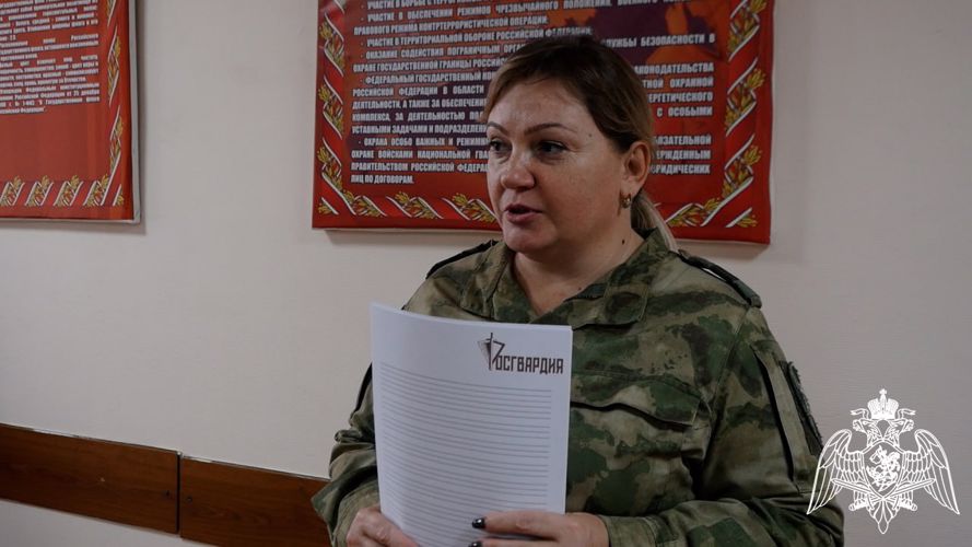 Акцию Росгвардии «С любовью к маме» поддержали в Кабардино-Балкарии