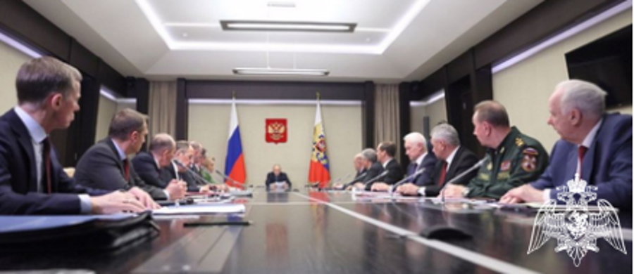 Генерал армии Виктор Золотов принял участие в совещании с членами Совета Безопасности, Правительства и руководством силовых ведомств