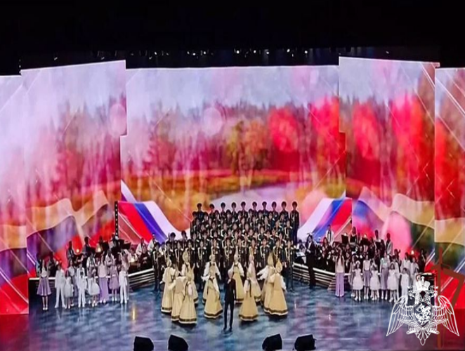 Ансамбль песни и пляски Росгвардии принял участие в гала-концерте в честь юбилея поэта-песенника Михаила Танича