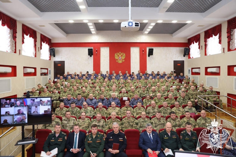 ИТОГОВОЕ ЗАСЕДАНИЕ ВОЕННОГО СОВЕТА СЕВЕРО-КАВКАЗСКОГО ОКРУГА РОСГВАРДИИ СОСТОЯЛОСЬ В ПЯТИГОРСКЕ