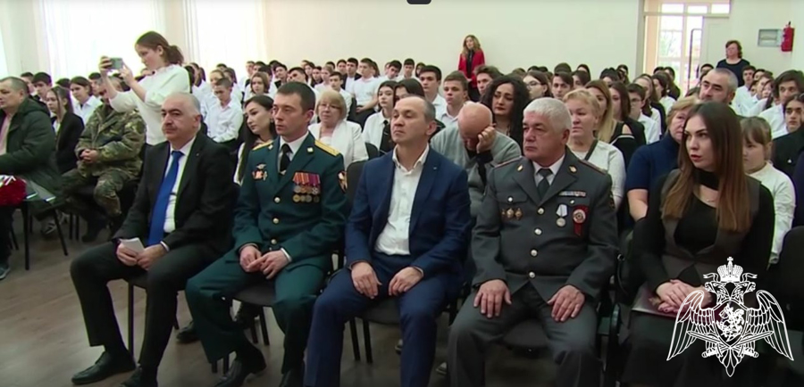 Парту Героя памяти погибшего росгвардейца установили в Нальчике