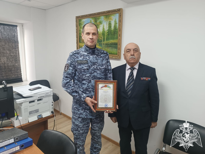 В Кабардино-Балкарии  поздравили представителей пресс-службы территориального Управления Росгвардии с профессиональным праздником