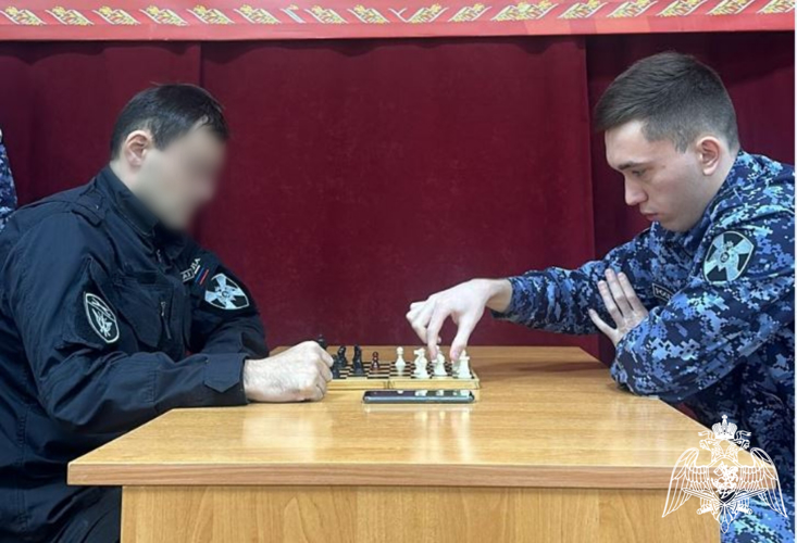 В Управлении Росгвардии по Кабардино-Балкарии прошел чемпионат по шахматам