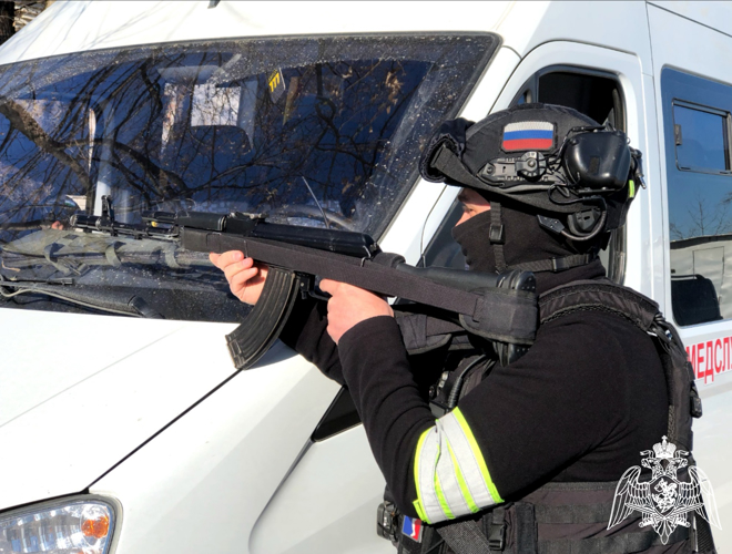 РОСГВАРДЕЙЦЫ КАБАРДИНО-БАЛКАРИИ ПРОВЕЛИ ТАКТИКО-СПЕЦИАЛЬНЫЕ УЧЕНИЯ