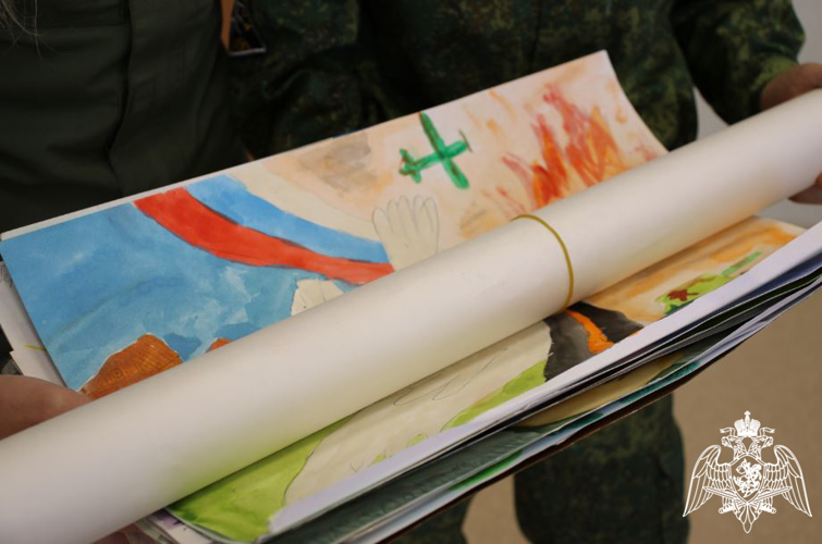Росгвардейцы Кабардино-Балкарии провели урок Мужества для кадетов