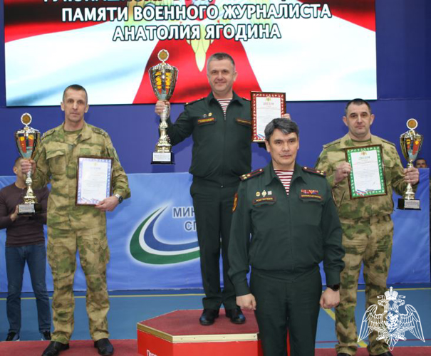 В Нальчике определены победители чемпионата Росгвардии по рукопашному бою памяти Анатолия Ягодина