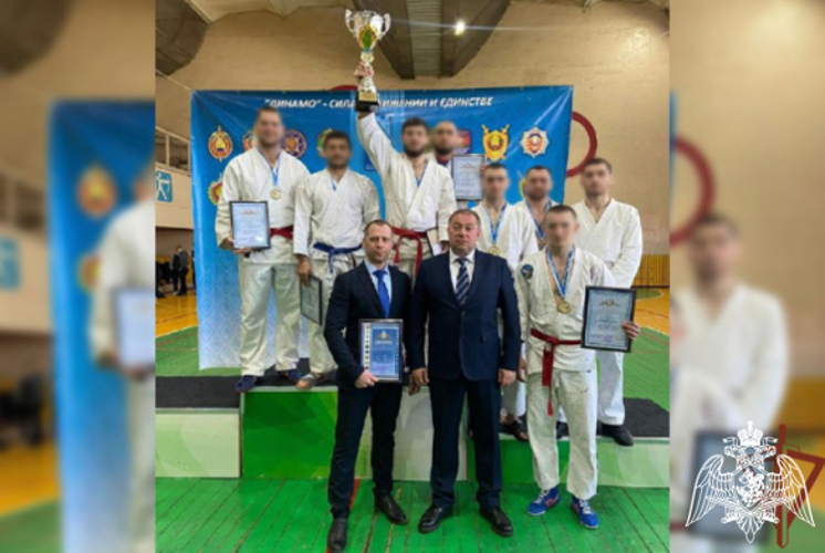 Сборная команда Росгвардии заняла первое место на Международном чемпионате «Динамо» по рукопашному бою  