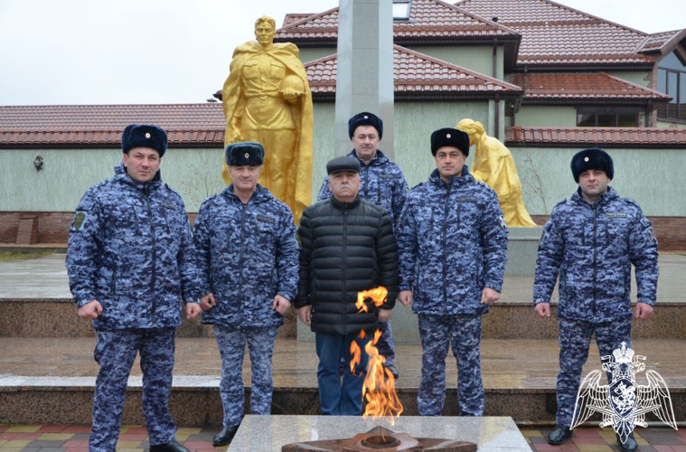 Мероприятия акции Росгвардии «На страже памяти» продолжаются в Кабардино-Балкарии