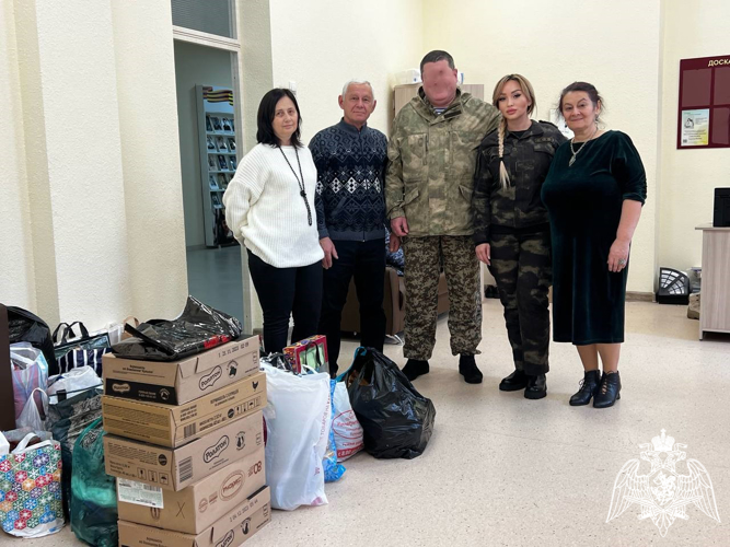 В Нальчикской средней общеобразовательной школе №8 в рамках акции «Письмо солдату» состоялась встреча с росгвардейцами 