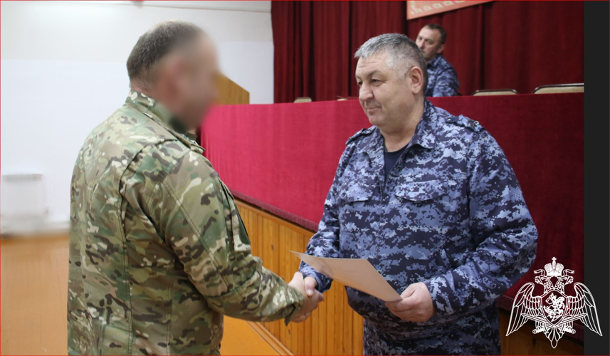 Лучшие стрелки Управления Росгвардии по Кабардино-Балкарской Республике  получили награды