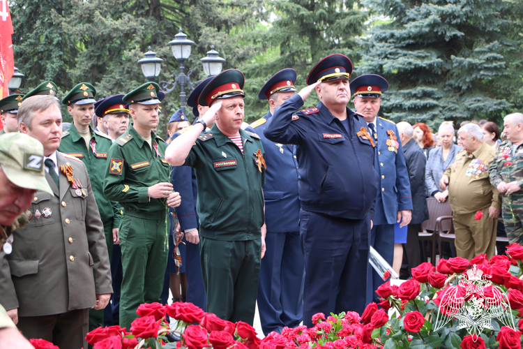 Росгвардейцы Кабардино-Балкарии отметили 79-ю годовщину Великой Победы