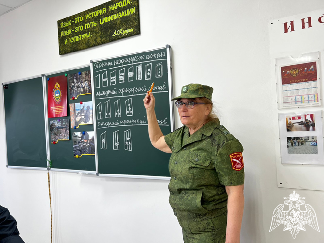 Росгвардейцы встретились с подшефными кадетами в Нарткале 