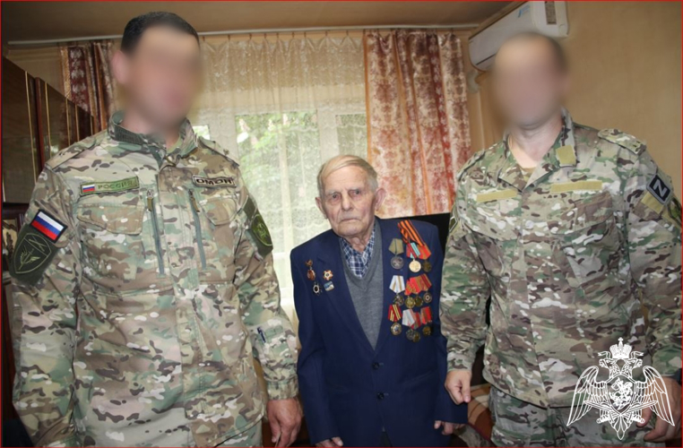 РОСГВАРДЕЙЦЫ В КАБАРДИНО-БАЛКАРИИ ПОЗДРАВИЛИ ВЕТЕРАНОВ ВЕЛИКОЙ ОТЕЧЕСТВЕННОЙ ВОЙНЫ С ДНЁМ ПОБЕДЫ  