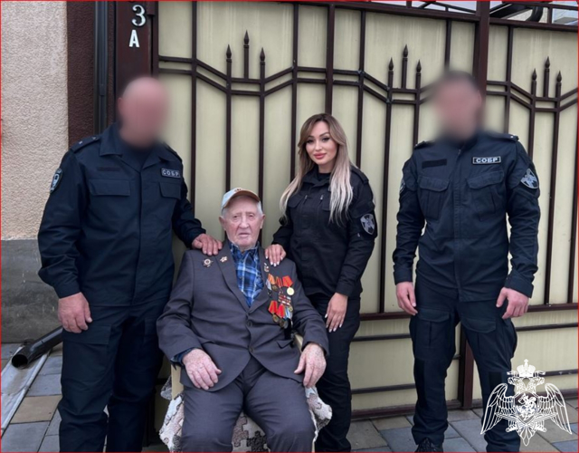 РОСГВАРДЕЙЦЫ В КАБАРДИНО-БАЛКАРИИ ПОЗДРАВИЛИ ВЕТЕРАНОВ ВЕЛИКОЙ ОТЕЧЕСТВЕННОЙ ВОЙНЫ С ДНЁМ ПОБЕДЫ  