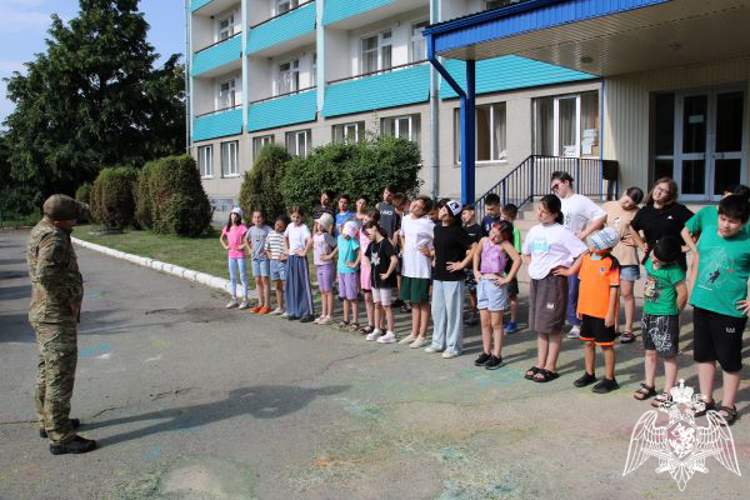 Росгвардейцы Кабардино-Балкарии присоединились к акции «Каникулы с Росгвардией»