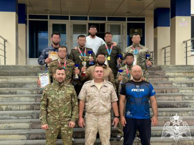 Росгвардейцы из Кабардино-Балкарии — призеры окружного чемпионата по комплексному единоборству