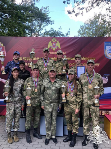 Спортсмены Северо-Кавказского ордена Жукова округа Росгвардии — победители ведомственного чемпионата по служебному биатлону