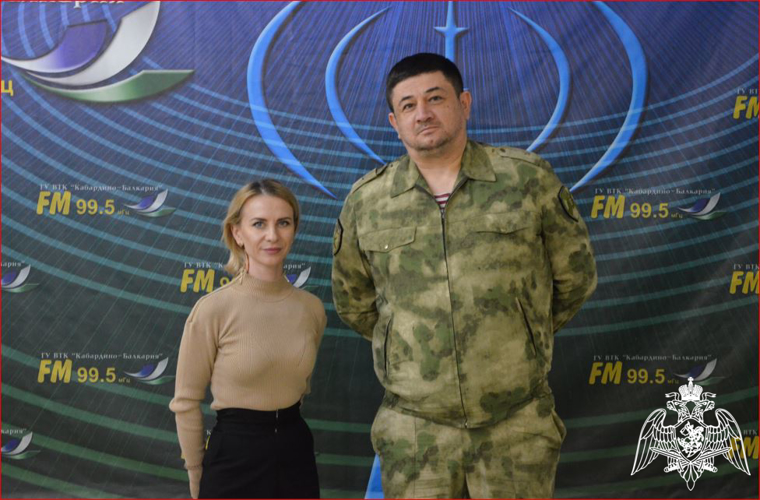 ОЧЕРЕДНОЙ ВЫПУСК РАДИОРУБРИКИ «В ЭФИРЕ РОСГВАРДИЯ» ВЫШЕЛ В КАБАРДИНО-БАЛКАРИИ