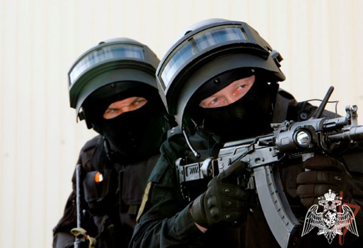 При силовой поддержке спецназа Росгвардии задержаны подозреваемые в создании экстремистского сообщества в Кабардино-Балкарии