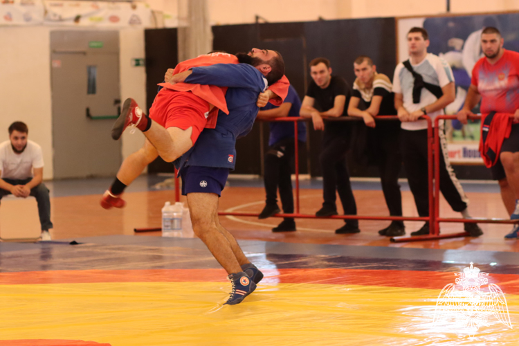 Чемпионат Северо-Кавказского округа Росгвардии по самбо состоялся в Кабардино-Балкарии