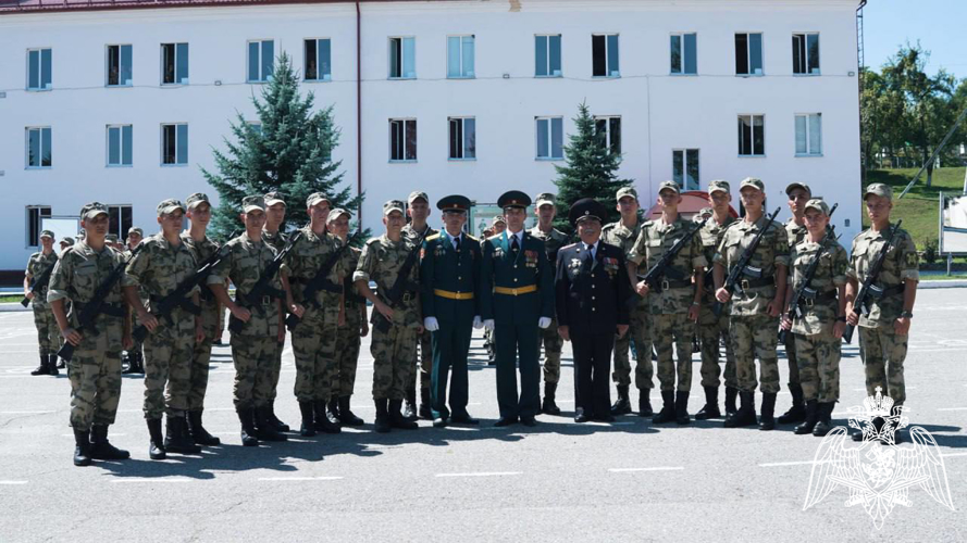 Более 100 новобранцев Росгвардии присягнули на верность Отечеству в Кабардино-Балкарии