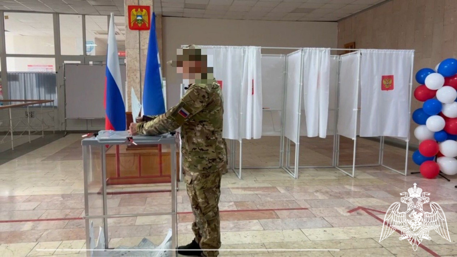 Росгвардейцы приняли участие в Едином дне голосования в Кабардино-Балкарии